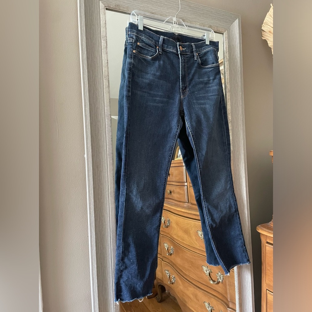 Mother On The Edge The Mid Rise Dazzler Ankle Jeans Sz. 29 $238